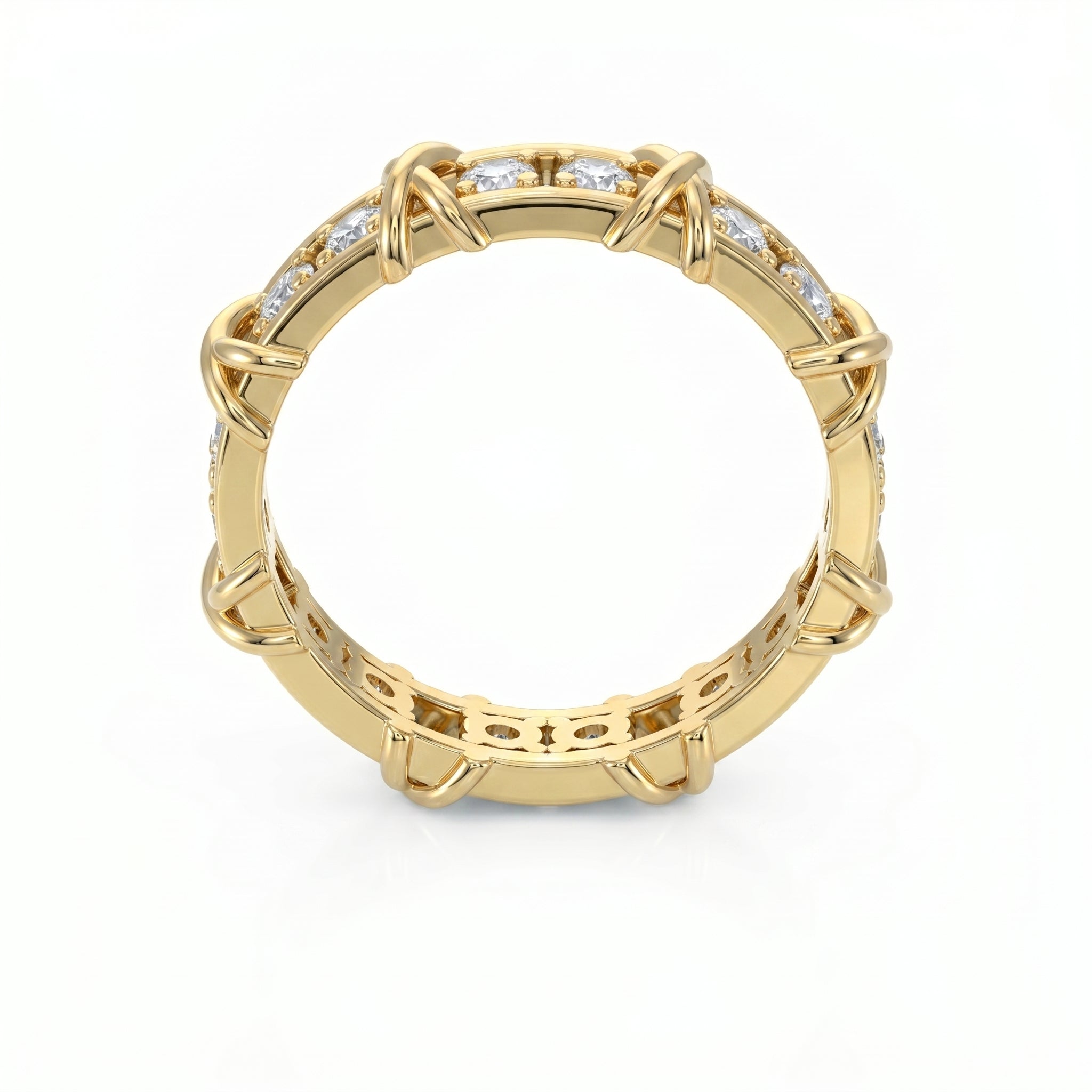 Celtic Trinity Knot Wedding Band