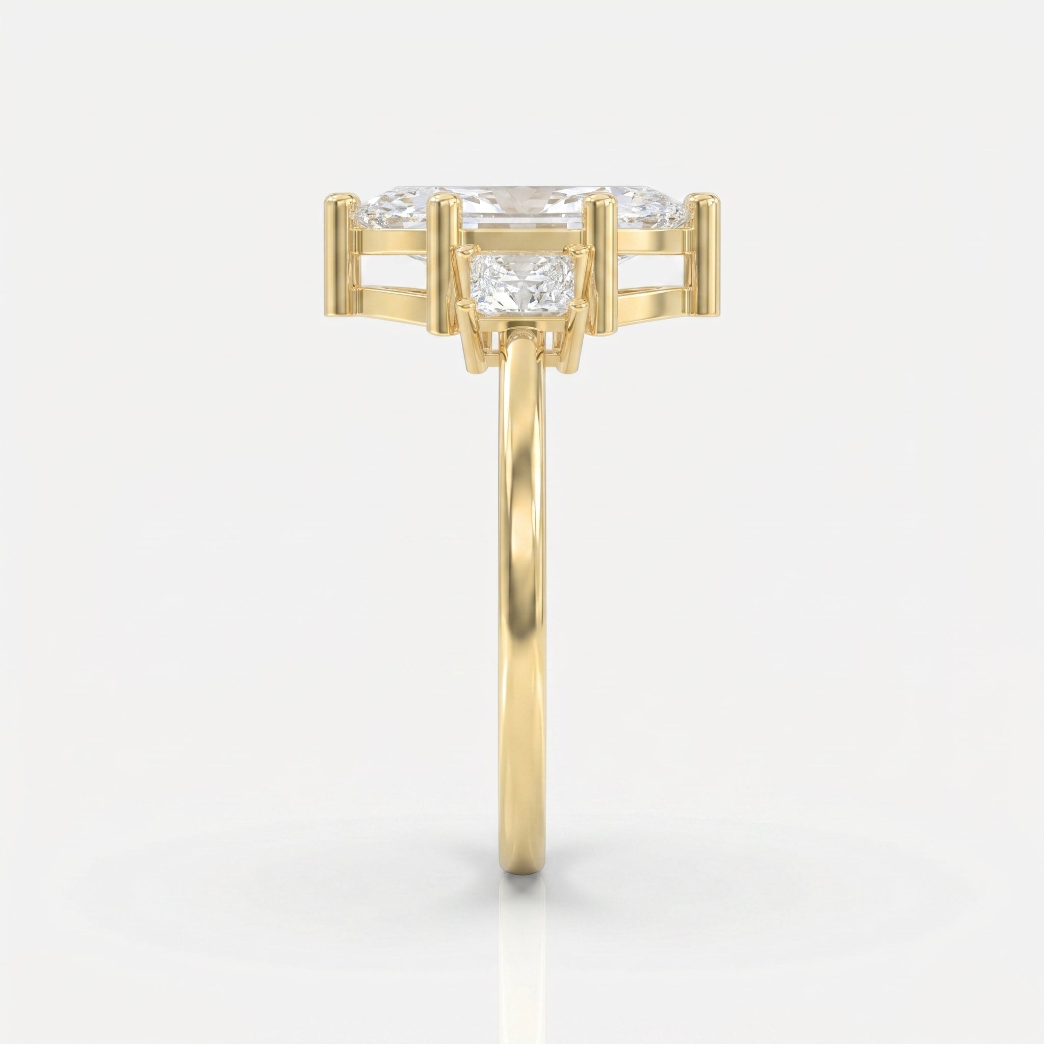 The Prism Three-Stone Marquise
