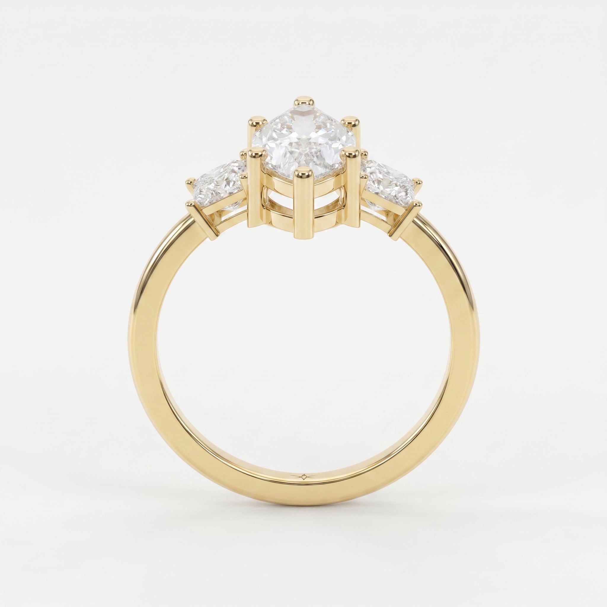 The Prism Three-Stone Marquise