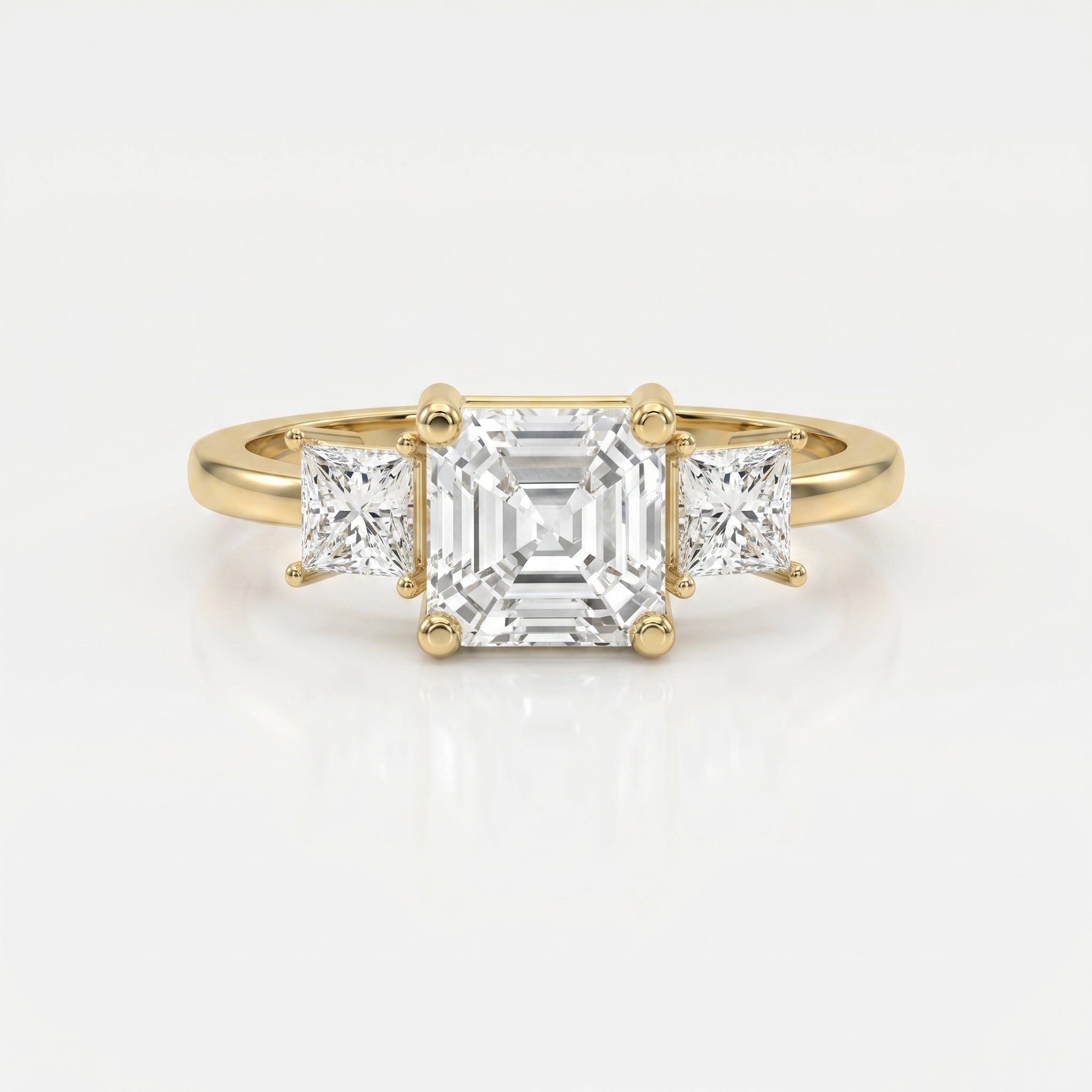 The Heirloom Trinity Ascher Ring
