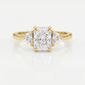 Luminous Fire Radiant Ring