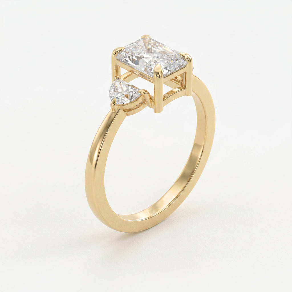 Luminous Fire Radiant Ring