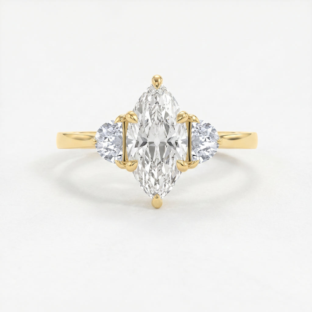 Noble Élan Marquise Ring