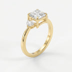 Regalia Steps Asscher Ring