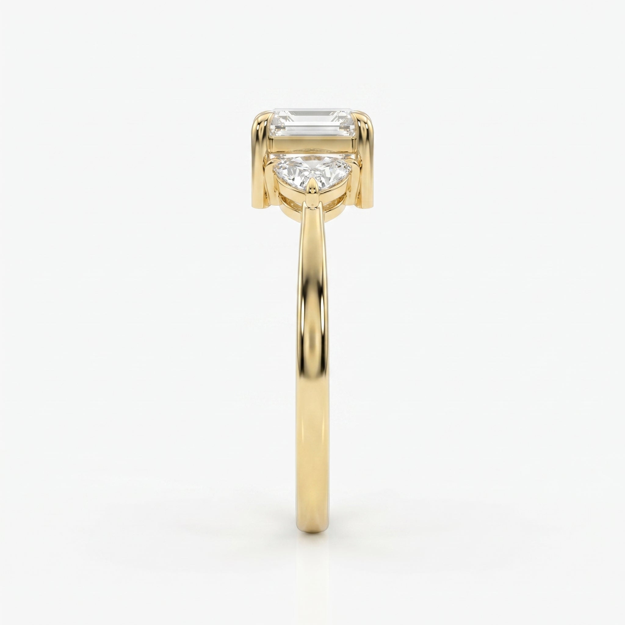 Regalia Steps Asscher Ring