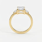 Regalia Steps Asscher Ring