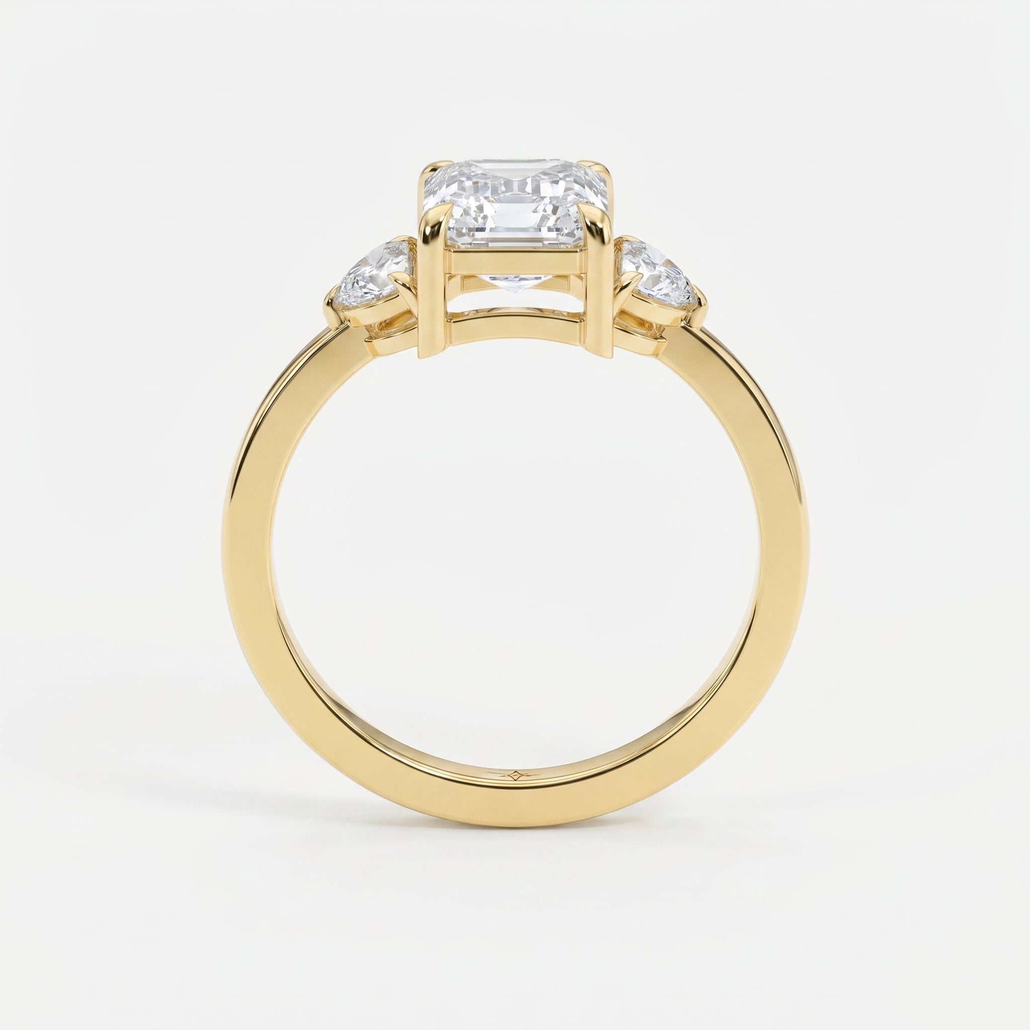 Regalia Steps Asscher Ring