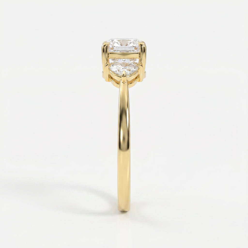 Velvet Embrace Cushion Ring