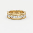 Men’s Half Eternity Handmade Diamond Band  ( 1.00-1.10 ct. )
