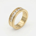 Men’s Half Eternity Handmade Diamond Band  ( 1.00-1.10 ct. )