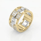 Bold Men’s Wedding Diamond Band ( 1.50 Ct. )
