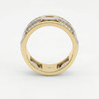 Bold Men’s Wedding Diamond Band ( 1.50 Ct. )