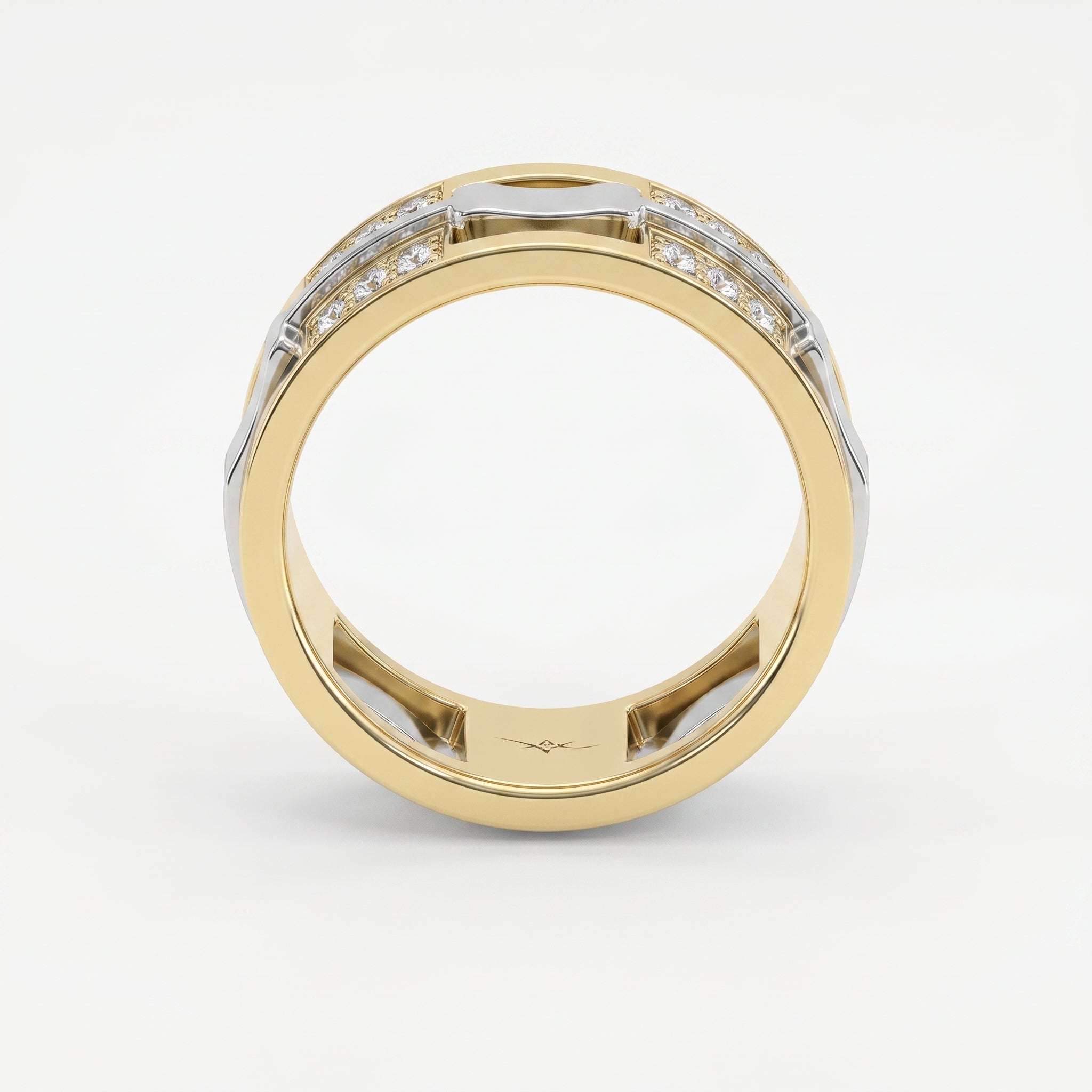 Bold Men’s Wedding Diamond Band ( 1.50 Ct. )