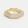 Round Diamond Octagon Exclusive Stackable Diamond Band