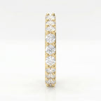 Forever Edge Unique Geometric Round Diamond  Band