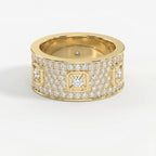 Timeless Round Brilliant Cut Diamond Band
