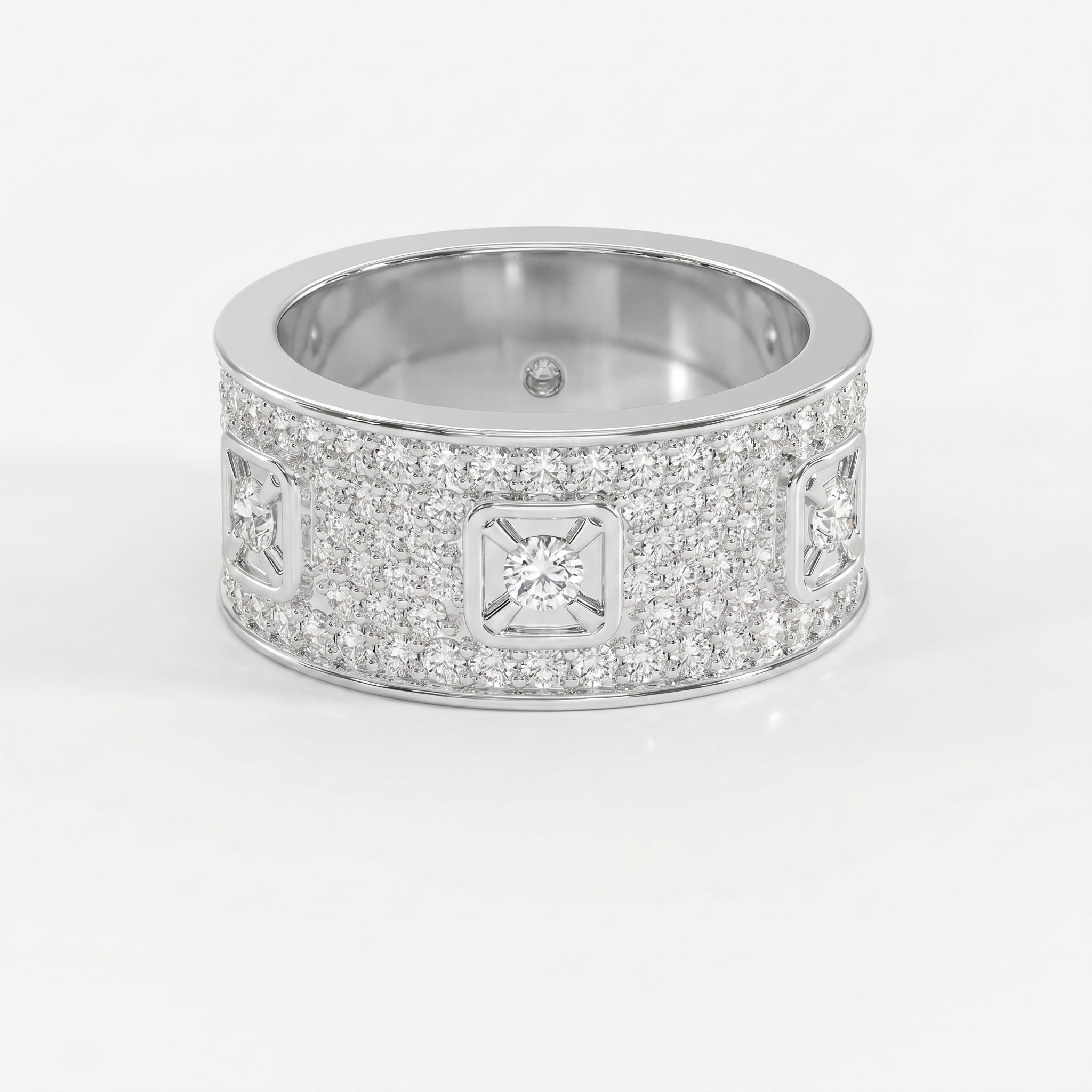 Timeless Round Brilliant Cut Diamond Band