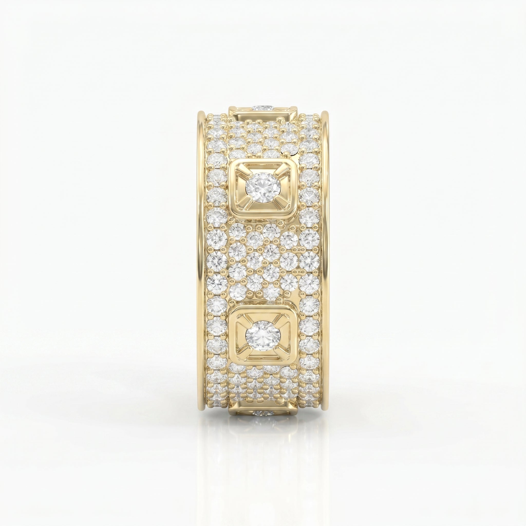Timeless Round Brilliant Cut Diamond Band