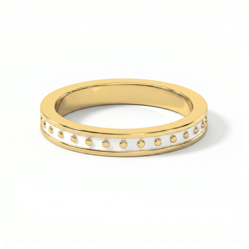 Minimlist Design Wedding Metal Band