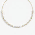 Elegance redefined Round Diamond Tennis Necklace