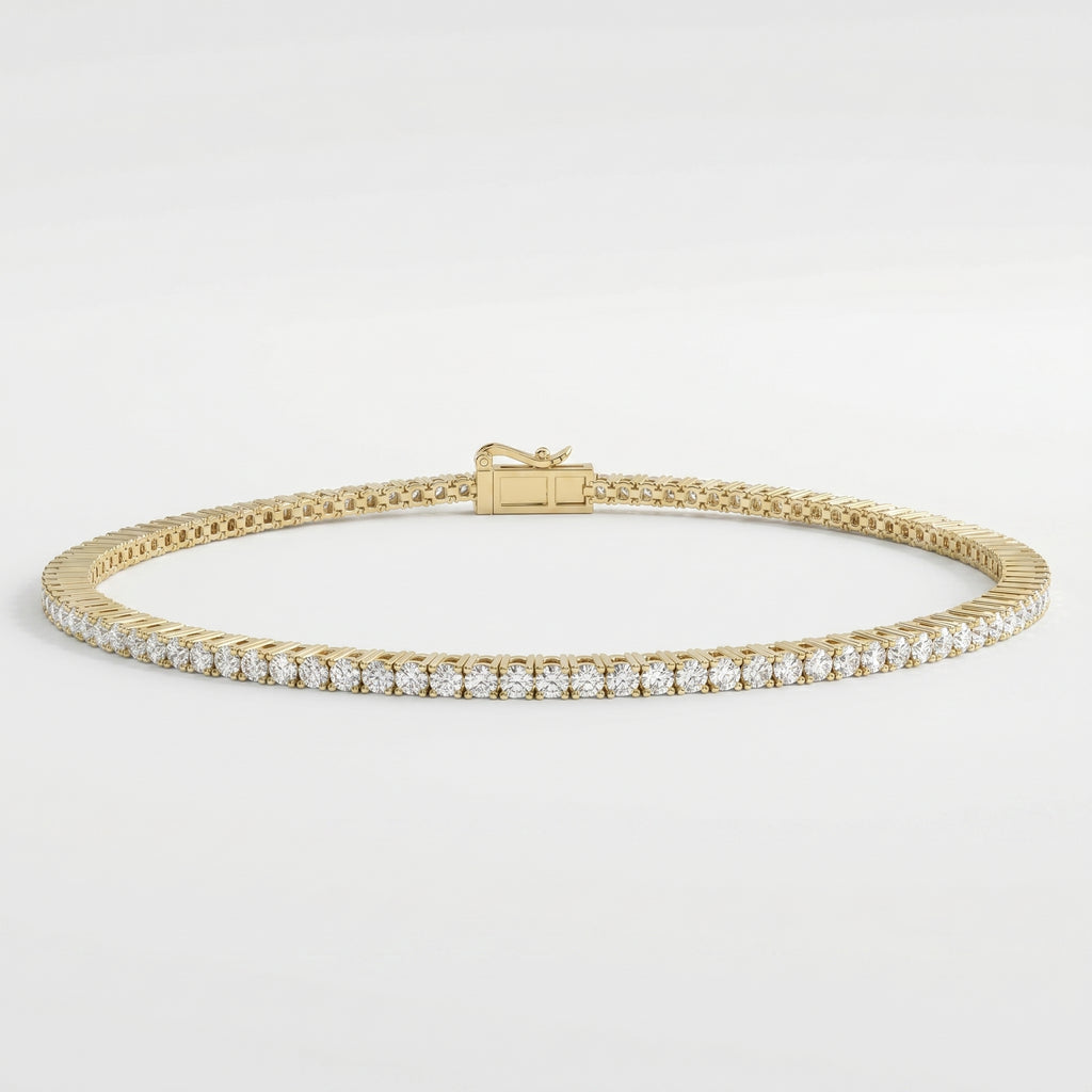 Timeless Round Diamond Tennis Bracelet