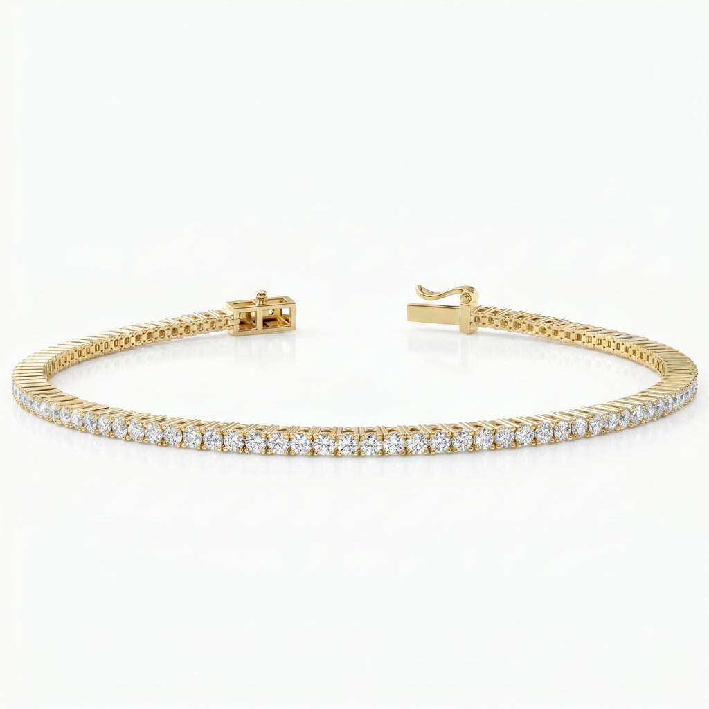 Timeless Round Diamond Tennis Bracelet