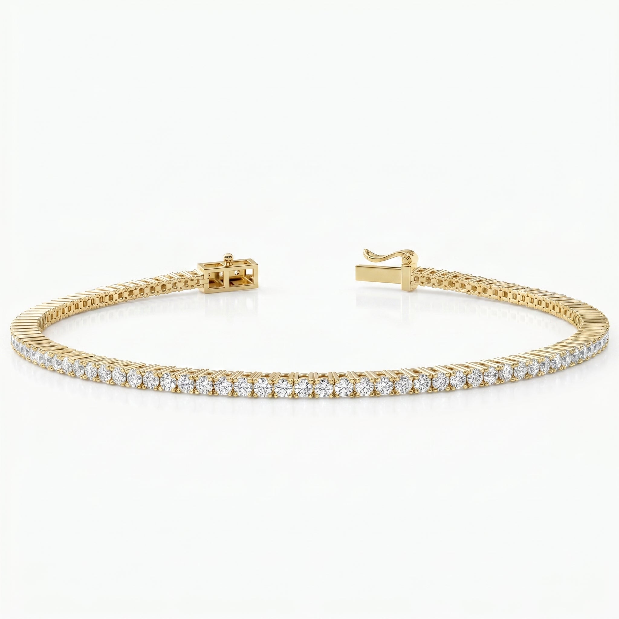 Timeless Round Diamond Tennis Bracelet