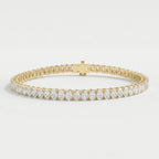 Oval Diamond Tennis Bracelet