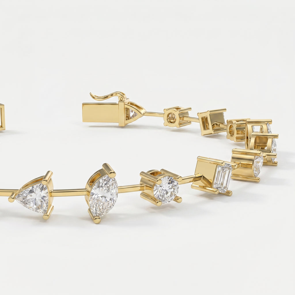 Timeless Designer Multi Shape Fashion Bracelet