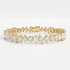 Luxury Multi Shape Diamond Fashion Bracelet
