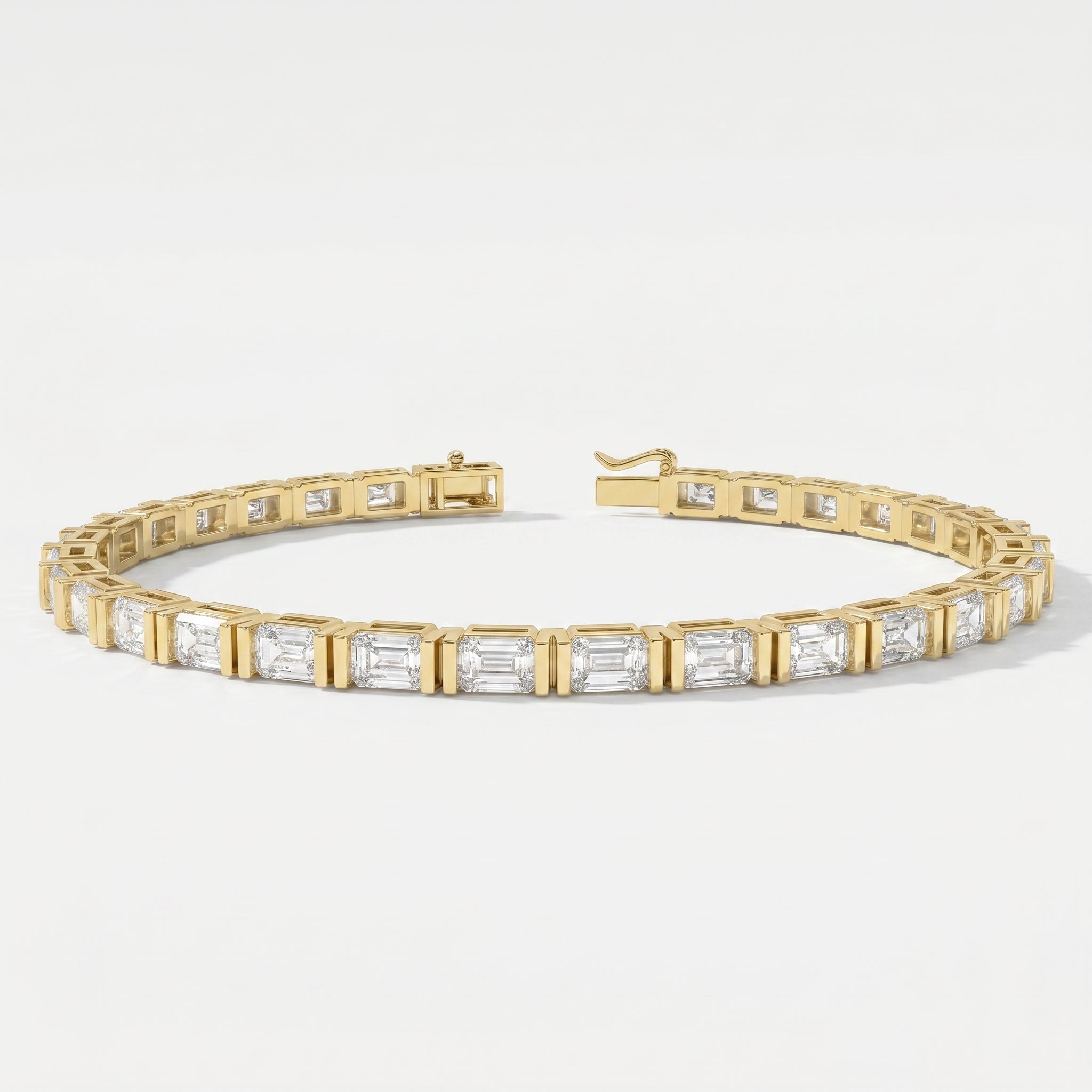 Luxury Emerald Diamond Fashion Bracelet