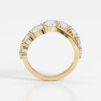 Round Brilliant Cut 9-Stone Diamond Ring