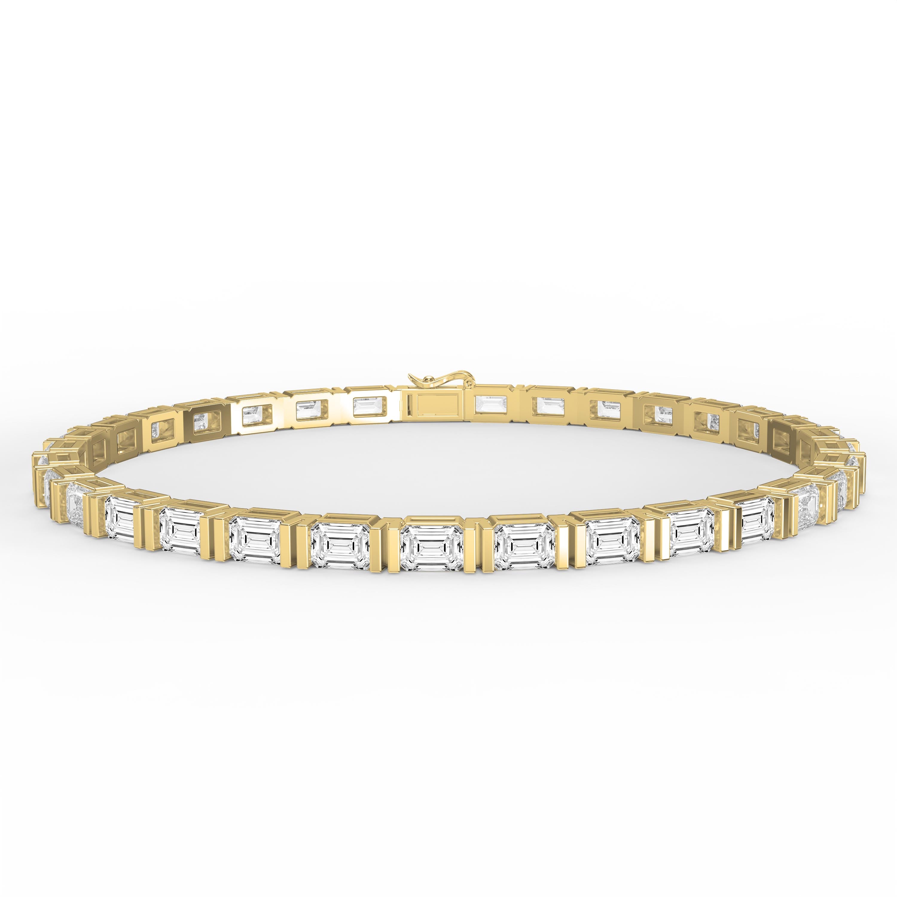 Luxury Emerald Diamond Fashion Bracelet