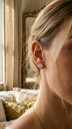 Round Diamond Earring Stud