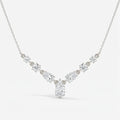 V-Shape Diamond Necklace