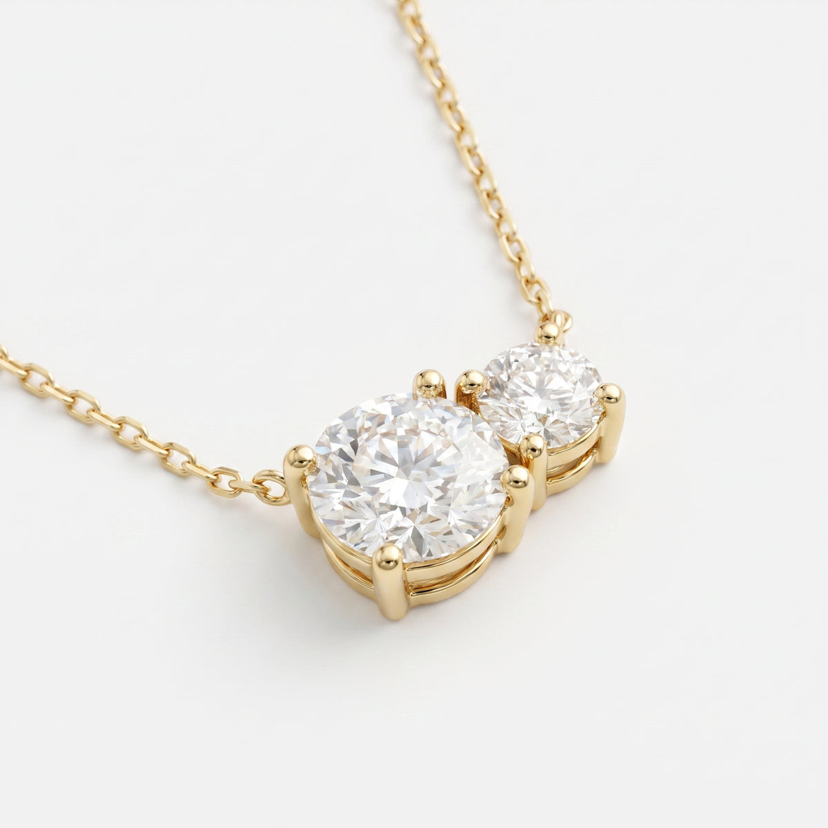 Round Diamond Minimalist Luxury Pendant
