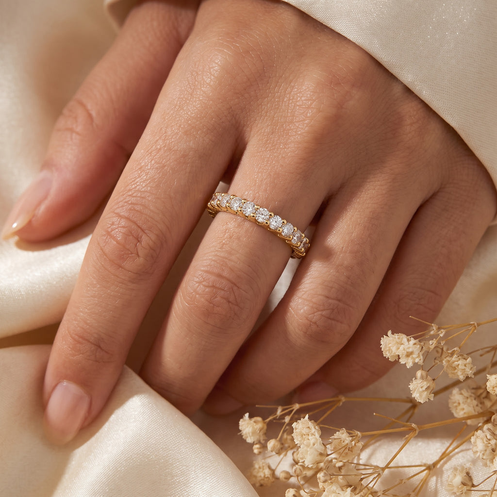 Round Diamond Timeless Sparkle Diamond Ring