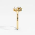 Toi et Moi Ring with Two Round Brilliant Diamonds