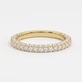 Round Brilliant Lab Diamond Wedding Band Eternity Ring