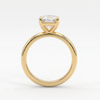 Moval Lab Grown Diamond Solitaire Engagement Ring