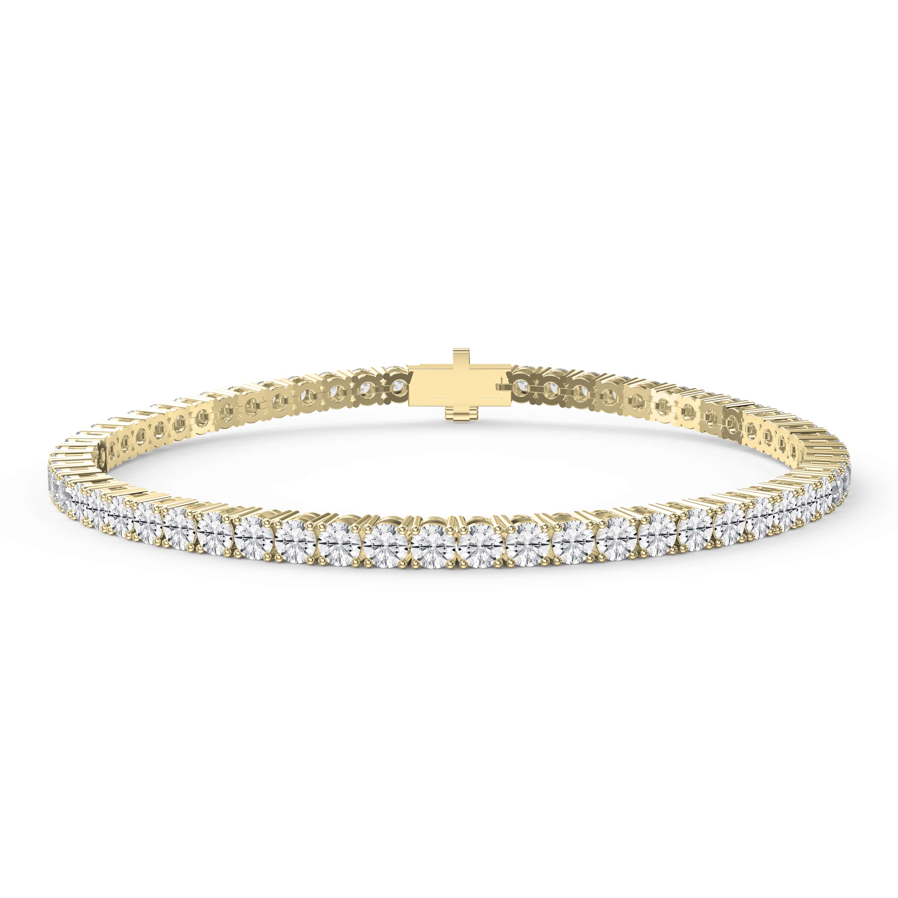 Round Diamond Tennis Bracelet