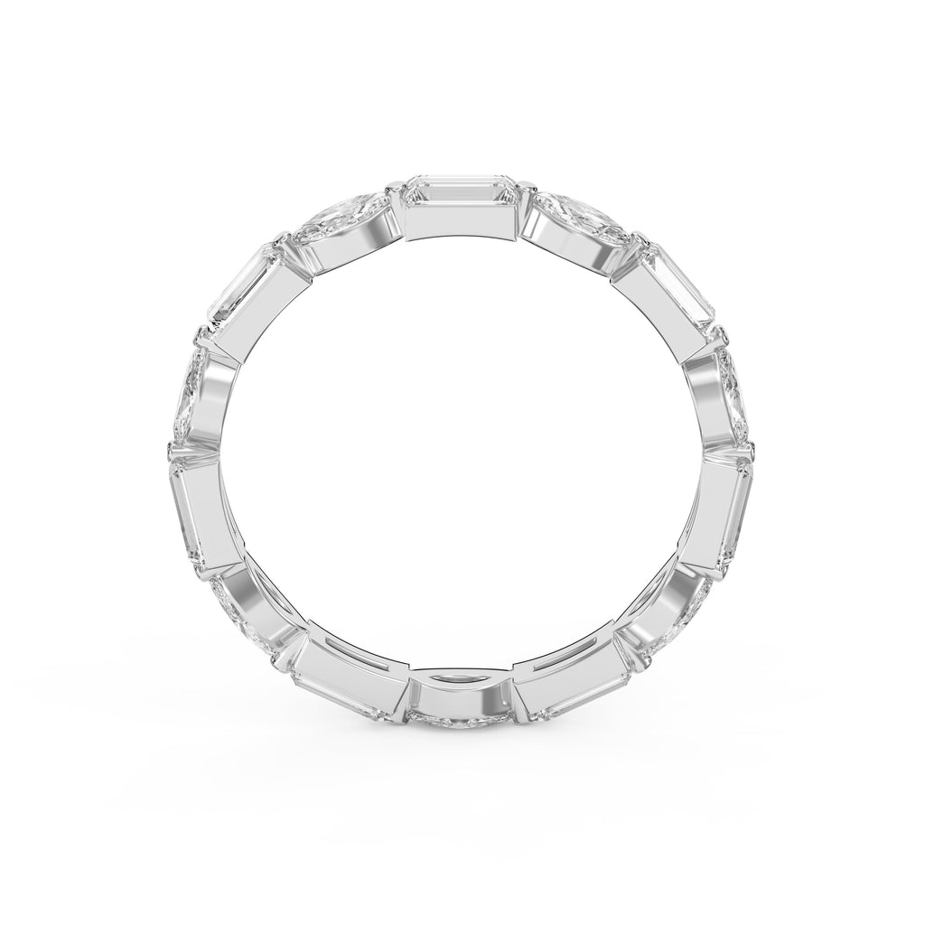 Unique Duo Diamond Anniversary Ring
