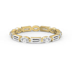 Unique Duo Diamond Anniversary Ring