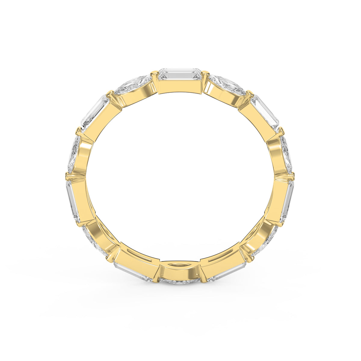 Unique Duo Diamond Anniversary Ring