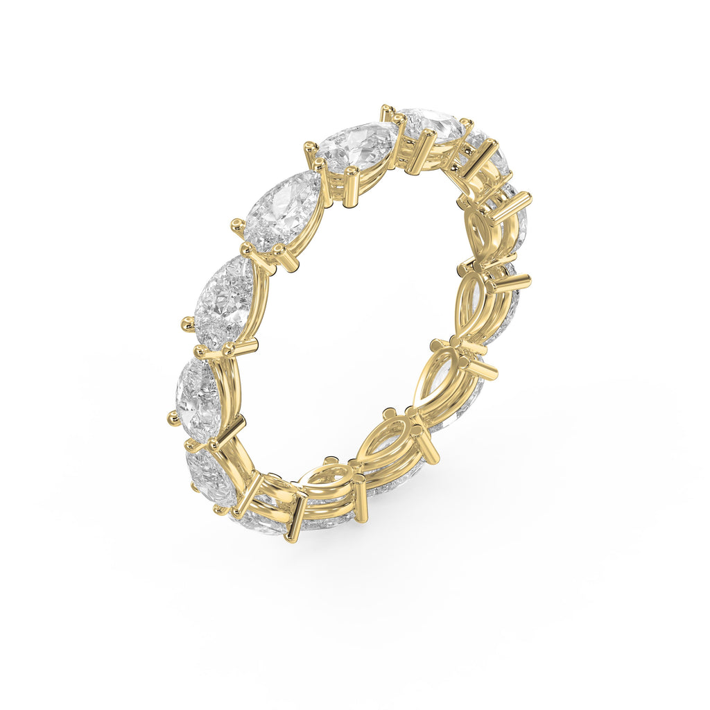 Eternal Bloom Pear Cut Diamond Ring