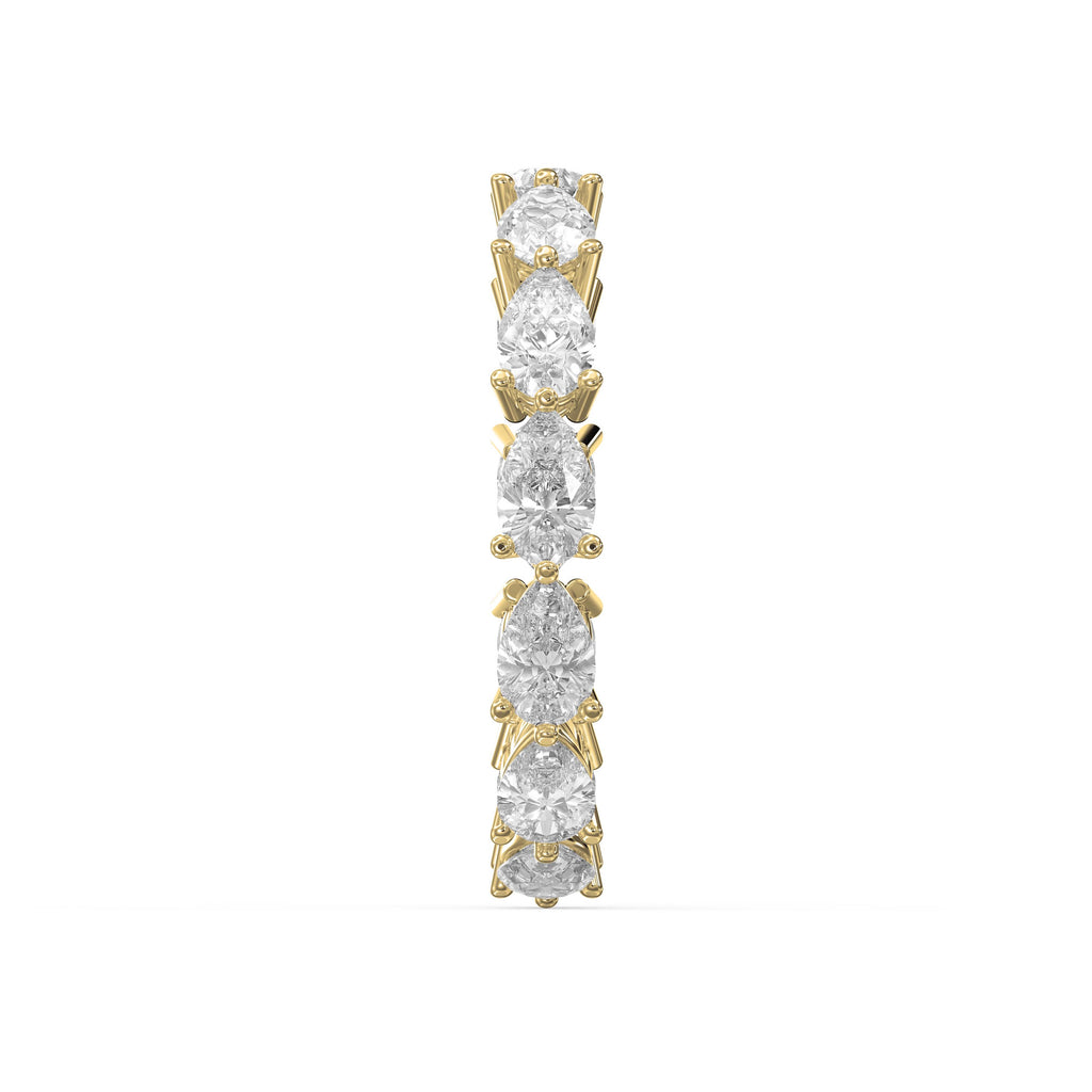 Eternal Bloom Pear Cut Diamond Ring