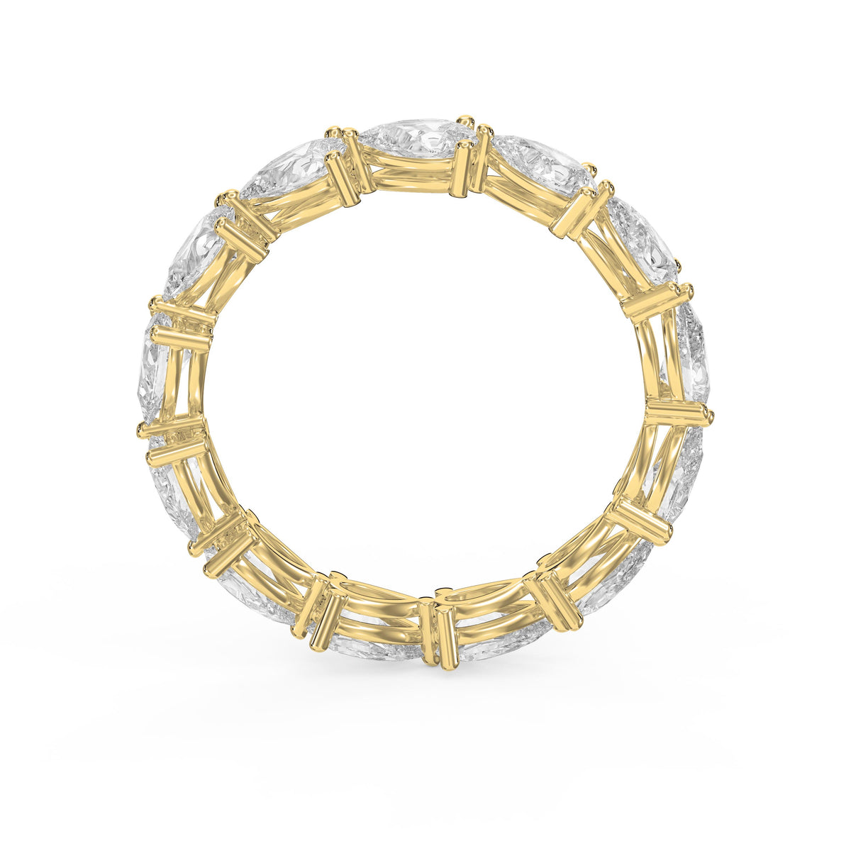 Eternal Bloom Pear Cut Diamond Ring