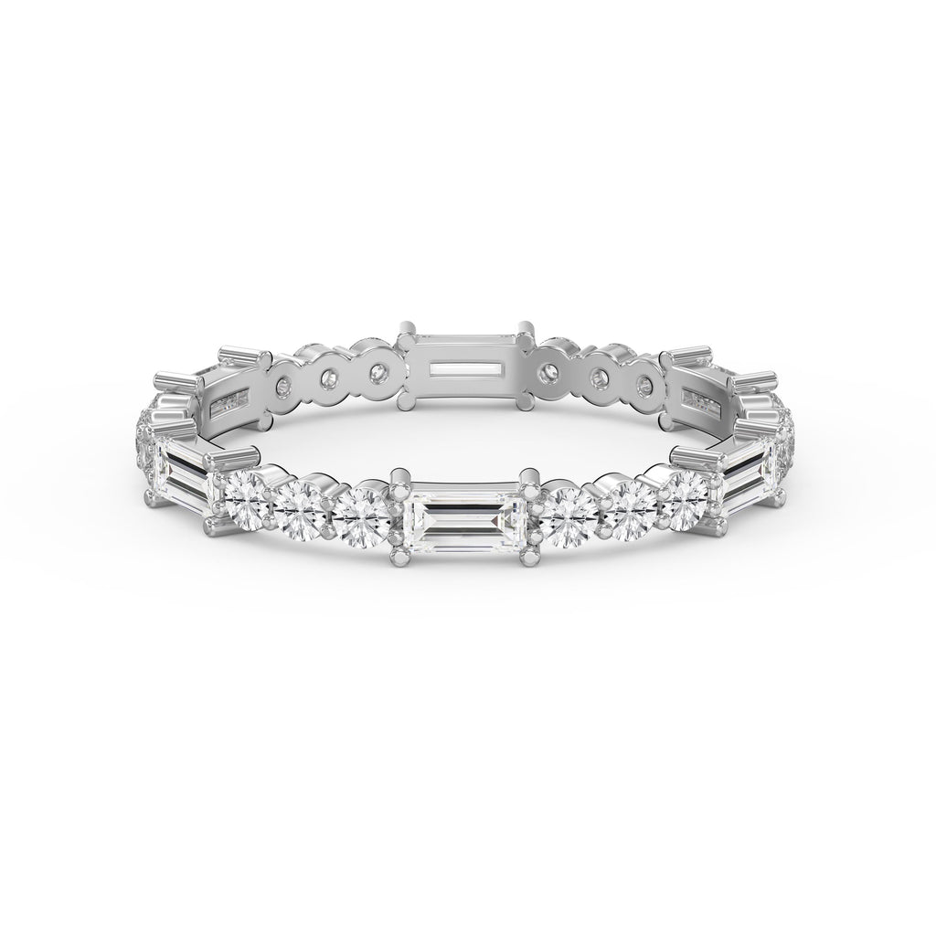Eternal Geometry Mix Cut Diamond Ring