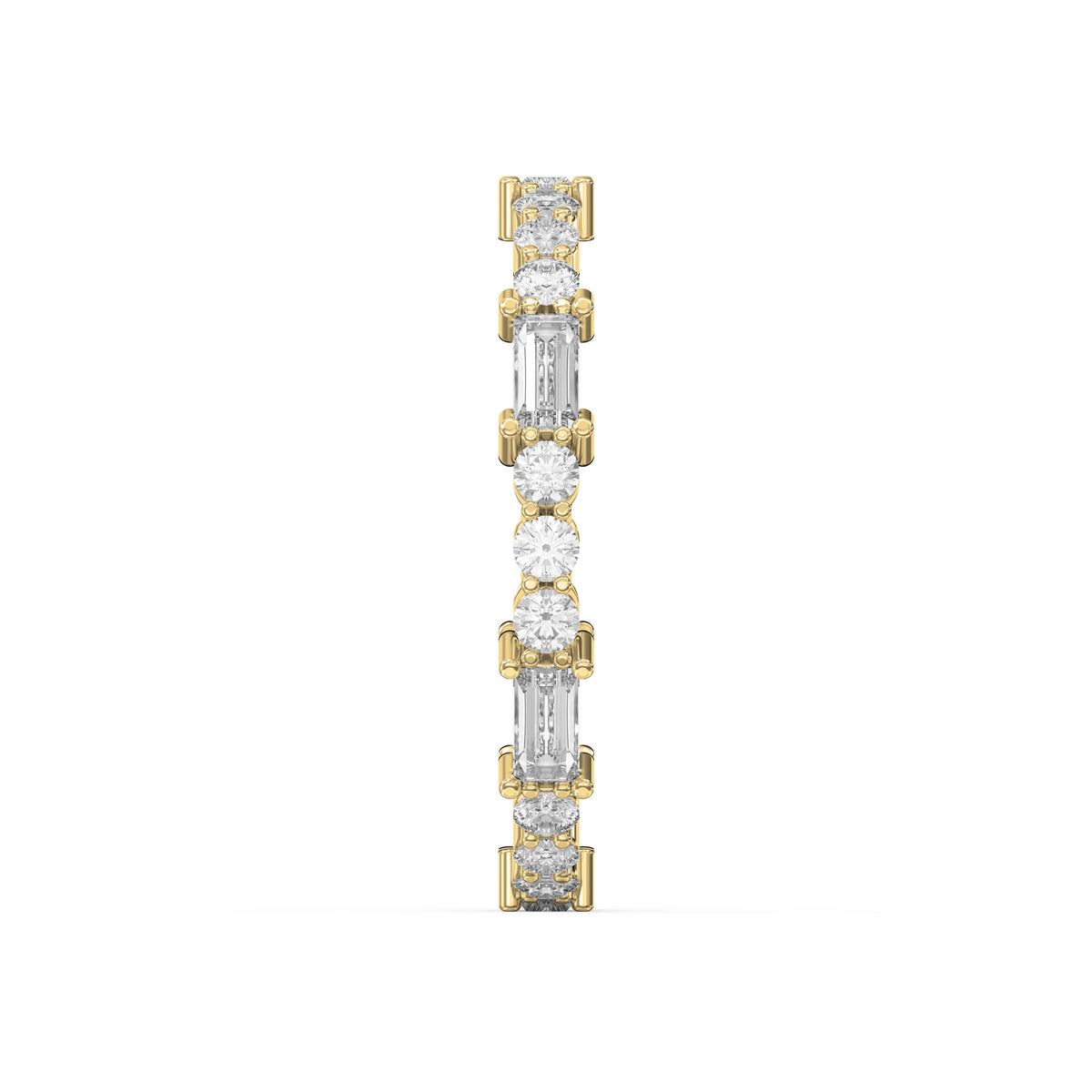 Eternal Geometry Mix Cut Diamond Ring