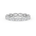 Luxury Oval Cut Diamond Eternity Band